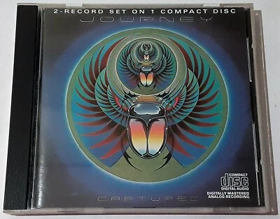 Journey: Captured (CD Disc Made In Japan - 1981 Columbia CGK 37016) - Imagem 1 de 2