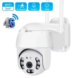 4G SIM Card Wifi IP Camera 1080P Full HD Wireless Outdoor PTZ CCTV Security Cam - Picture 1 of 12