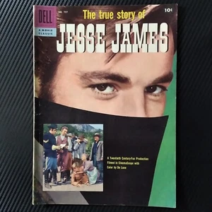 1957 The True Story of Jesse James Dell Four Color Comic Book #757 - Picture 1 of 3
