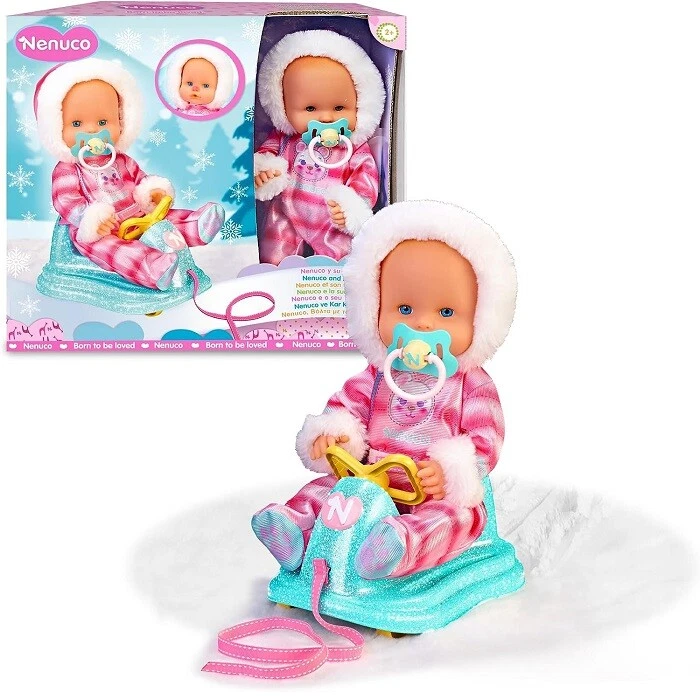 Famosa Nenuco Poupée Avec Sa Luge - Photo 1/1