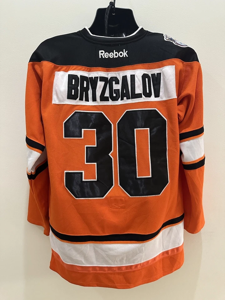 REEBOK CCM Philadelphia Flyers Ilya Bryzgalov #30 2012 Winter Classic SZ 50 - Image 1 of 4