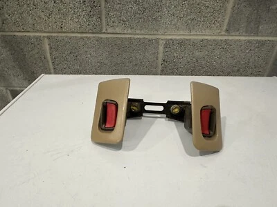 95-00 Lexus SC300-SC400 Rear Seat Center Buckle Belt Holder W/ Covers & Bolts - Image 1 of 4