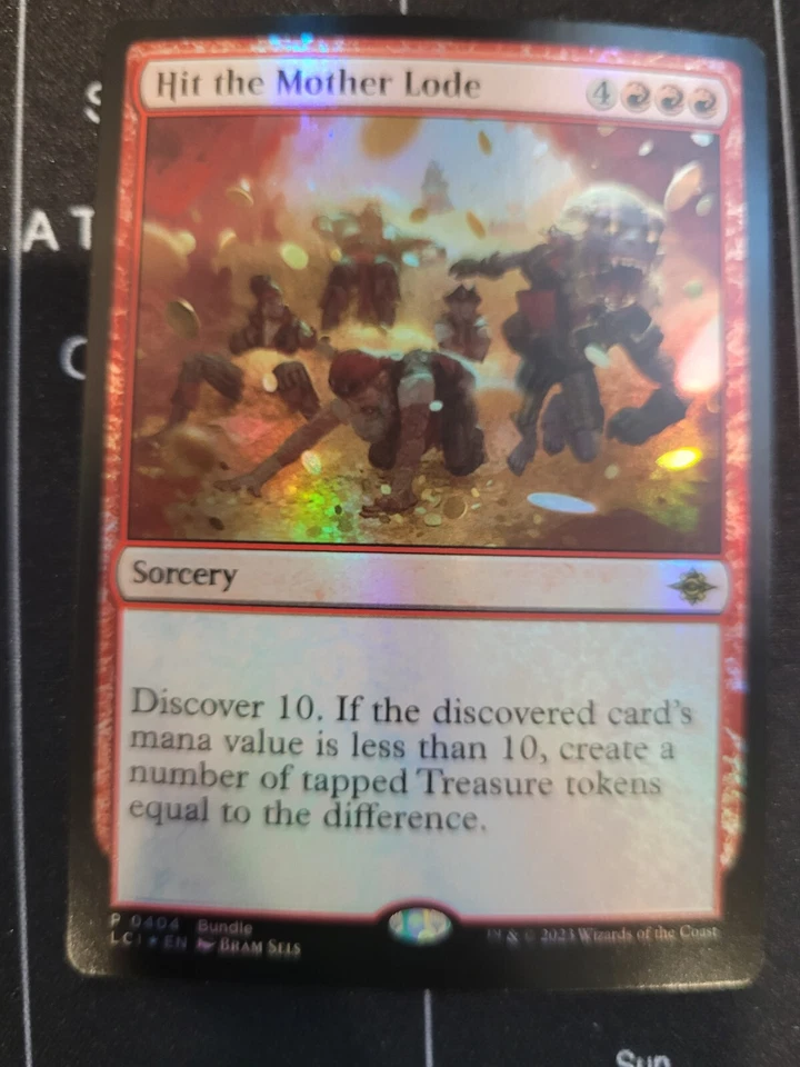 MTG Hit the Mother Lode Promo Foil The Lost Caverns of Ixalan #0404 NM - Image 1 of 1