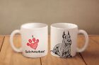 Schnauzer - ceramic cup, mug "I love",UK