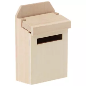 Mini Furniture Model Play House Rural Mailbox for Doll Miniature - Picture 1 of 12
