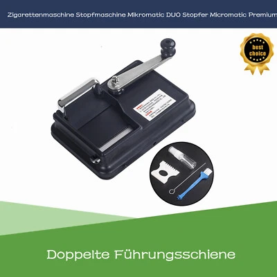 Zigarettenmaschine Mikromatic DUO Micromatic Stopfmaschine mit Reinigungsset - Bild 1 von 4