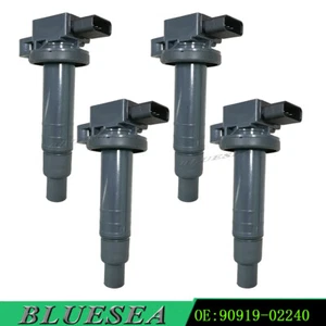 90919-02240 Set of 4 Ignition Coil For Toyota Camry Echo & Prius 1.5L C1304 - Picture 1 of 4