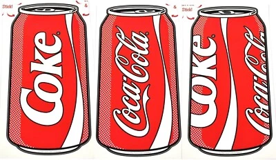 Großer Coca-Cola Coke USA 17 cm Vinyl Aufkleber Sticker Decal Dosen Motiv
