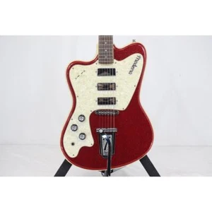 Electric Guitar USED Italia guitars MODENA CLASSIC/LH Left-Handed Red 22Fret - Picture 1 of 10