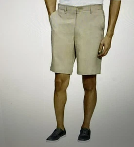 Bolle Men's Comfort Flex Performance Shorts, Seneca Rock Beige Size 32 - Picture 1 of 10