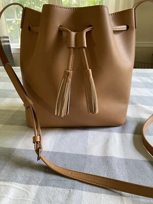 Bolso Bandolera J.Crew Cuero Sintético Bolso Cubo con Cordón, Nuevo con Etiqueta Foto 1 de 4