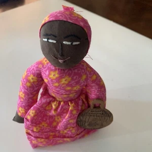 Vintage Mother's of Creation Mercy Sabal Dangriga Belize Handarbeit Puppe - Bild 1 von 6