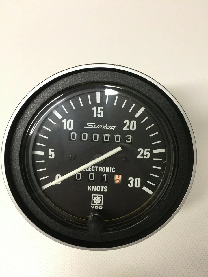 VDO SUMLOG    OLDTIMER  Knotenmesser Logge Geschwindigkeitsmesser  SONDERANGEBOT - Bild 1 von 1