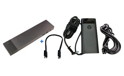 HP Studio G3, G4  Elite Thunderbolt 3 Dock HSTNN-CX01 + 150W Netzteil - Bild 1 von 4