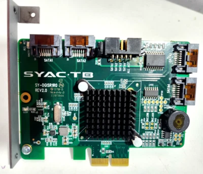 Scheda  Syac-tb sy-dgisr1r0 rev 2.0 4 porte PCI-Express to Sata III Raid  #3 - Immagine 1 di 4