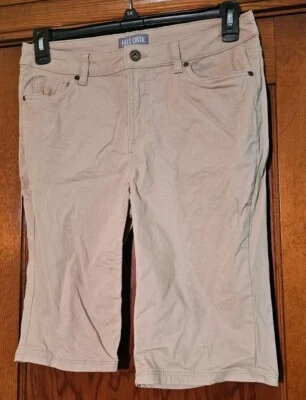 Bermudas Falls Creek Talla 12 Beige Cremallera Elastizadas  Foto 1 de 4