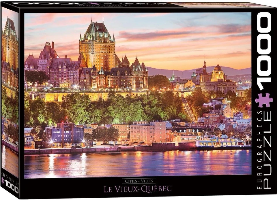 Eurographics Le Vieux-Quebec (1000 Piece) Puzzle (6000-0763) - Brand New Sealed - Image 1 of 1
