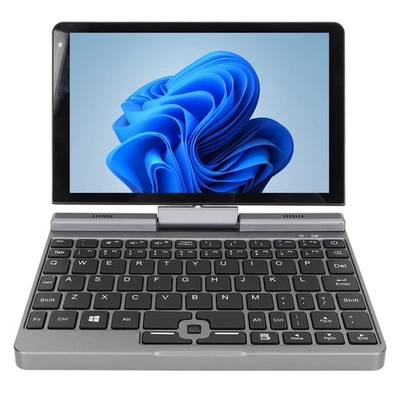 Mini Laptop 8 Inch 180 Degree Rotating 3.40GHz 12GLPDDR5 4800MHz 1000M RJ45 SG - Image 1 of 4