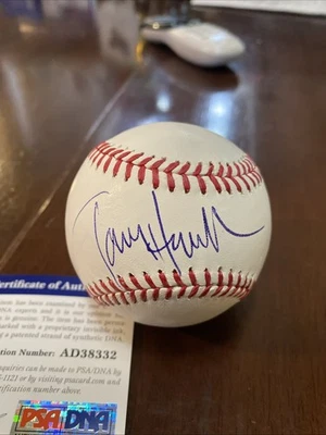 Tony Hawk Signed Official MLB baseball PSA - Image 1 of 2