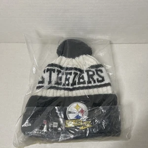 Authentische NFL lizenzierte New Era Bommel Strickmütze Steelers Neu mit Etikett Erwachsenengröße Winter - Bild 1 von 7