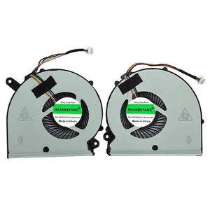 Replacement New CPU and GPU Cooling Fan for Gigabyte PR65 RP65W Aero14 RP64 R... - Afbeelding 1 van 3