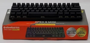 SteelSeries Apex 9 Mini Mechanical Gaming Keyboard - US English - Picture 1 of 6