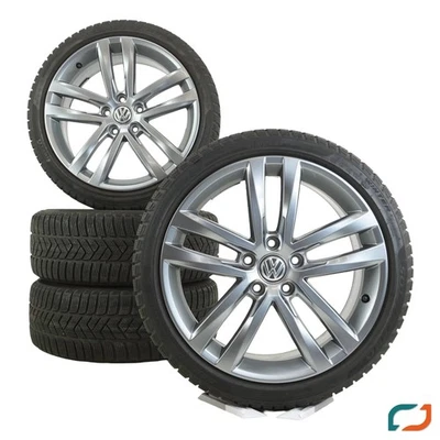 Original VW Golf 7 GTI GTD Winterräder Winterreifen Salvador 5G0601025AF 18 Zoll - Bild 1 von 4