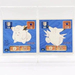 Pokemon Clefairy Clefable 1996 Pegatina Vintage Nintendo Amada Anime Juego Japón - Imagen 1 de 12