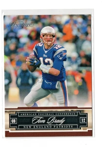 2007 Playoff Prestige Football Tom Brady #87 New England Patriots Bucs GOAT - NM - Picture 1 of 2