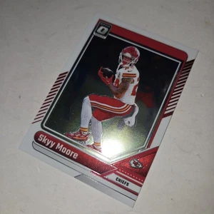 2024 Panini Donruss Optic Skyy Moore #96 Kansas City Chiefs Base Card - Picture 1 of 4