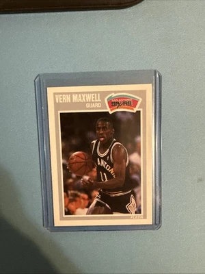 1989-90 Fleer - Vernon Maxwell #144 (RC) - Image 1 of 2
