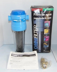 OMNIFILTER U25 Serie A Ganzes Haus Wasserfilter OHNE SCHRAUBENSCHLÜSSEL ODER HALTERUNG - Bild 1 von 3