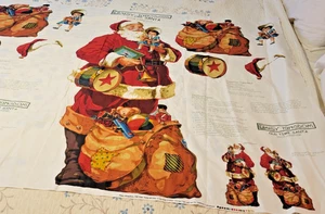 Daisy Kingdom Old Time Santa Door Panel # 7356 Approximately 45” Tall To SEW - Picture 1 of 5