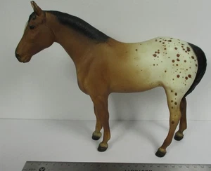 Vintage 1985 Breyer Quarter Horse Jährling Sandy Bay Decke Appaloosa #103 - Bild 1 von 5