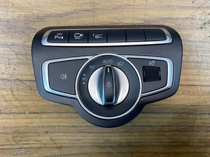 Mercedes Benz C200 W205 17 Sedan Headlight Switch Control Buttons A2059051810 - Picture 1 of 4