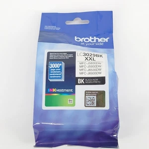 LC3029BK XXL Oryginalny czarny wkład atramentowy Brother Super wysokiej wydajności 05/2026 - Zdjęcie 1 z 4