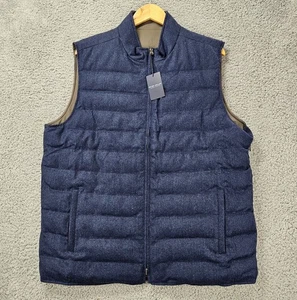 Peter Millar Crown Crafted Whistler Reversible Wool/Nylon Vest XL $595 MSRP - Picture 1 of 12