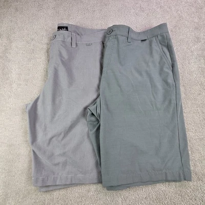 Lote (2) Pantalones Cortos de Golf Travis Mathew Performance Para Hombre Talla 38x11 Informales Cómodos Foto 1 de 4