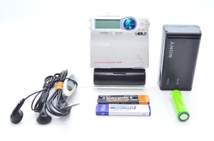 Excellent+5 SONY MZ-R910 Light Blue Walkman MDLP Portable MD Player Recorder - Picture 1 of 5
