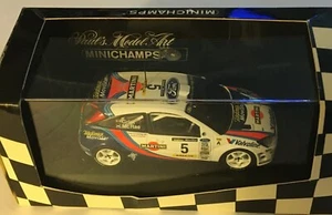 Mini Champs 1:43 Ford Focus WRC Mc Rae / Grist 1st Rally Catalunya 2000 - Picture 1 of 4