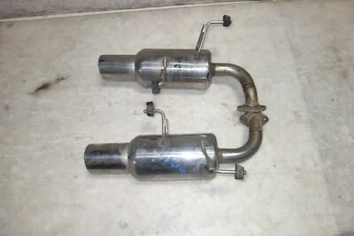 JDM HKS ES Premium Exhaust Muffler Dual Universal Subaru Honda Toyota Nissan - Изображение 1 из 4