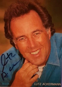 Lutz Ackermann Autogrammkarte Original Signiert  - Bild 1 von 1