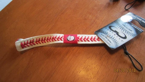 Cincinnati Reds Mascot Bracelet Mr Red Super Cool Cover