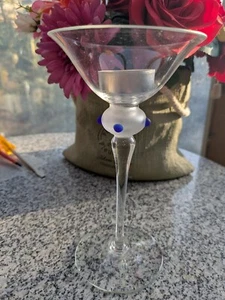 Glas Kerzenständer - Leuchter ein außergewöhnlicher Kerzenständer von Leonardo - Bild 1 von 4