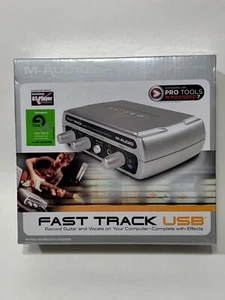 M-Audio Fast Track USB/Guitar/Mic Recording Interface-Includes USB Cable [NEW] - Picture 1 of 6