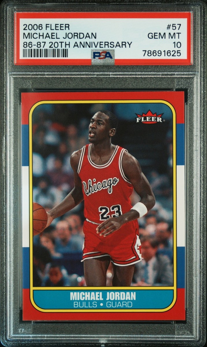FLEER 1986 Michael Jordan RC