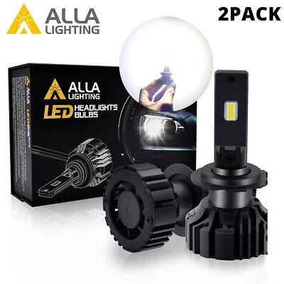 LED H7 White Low Beam Headlight Bulbs for Motorcycles & Dodge Sprinter Mazda 3 5 - Image 1 of 4