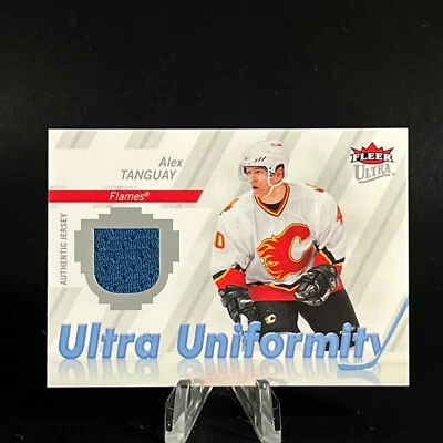 Alex Tanguay 2007-08 Fleer Ultra Uniformity #U-AT FLAMES NICE LOOK!! - Image 1 of 2