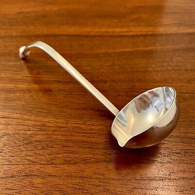 Georg Jensen Usa Sterling Silver Double Spouted Sauce Ladle - No Monogram • 115.68$