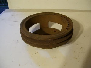  GM  damper pulley 2 groove cast iron 50s 60s 70s  Chevy Buick Olds ? 66 68 70 ? - Bild 1 von 8